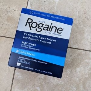 NIB Men's Rogaine Extra Strength Hair Regrowth Treatment